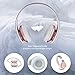 immagine 2PowerLocus Cuffie Bluetooth Senza Fili Over-Ear Cuffie Stereo Pieghevoli Auricolari, Wireless Cuffie Riduzione del Rumore con Microfono per iPhone, Samsung, LG, iPad, PC, iPod (Oro Rosa)