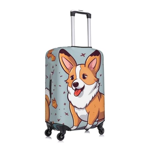 Housse de bagage élastique Corgi pour protéger une valise contre les rayures - 3