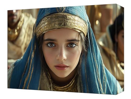 Loisirs Créatifs Adultes : Peinture Numéro Égypte Femme avec Acrylique Haute Qualité