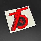 ferrari logo vector file - 【método de instalación】: viene con autoadhesivo, quítelo, la instalación es firme y el automóvil original no está dañado.