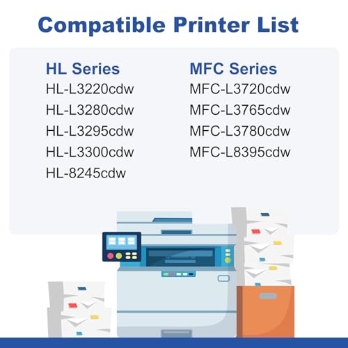 Image of DR229CL Drum Unit Compatible for Brother DR229CL DR-229CL Use with TN229XL | work with HL-L3220CDW L3280CDW L3295CDW L3300CDW MFC-L3720CDW L3780CDW L3765CDW L8395CDW Series Printer 4 Pack (Drum Only)