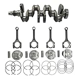 Crankshaft &Connecting Rod Piston Kit Fit for Hyundai Kia Rio Accent Soul 2012-2017 1.6L G4FD 23041-2B620,23410-2B600,23041-2B610, 231102B610