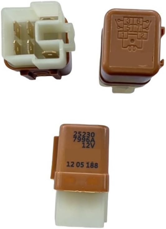 カセットセット LLBOGRGGN 1PCS 25230-79981-12V Relais 4PIN Car Auto Parts Relay