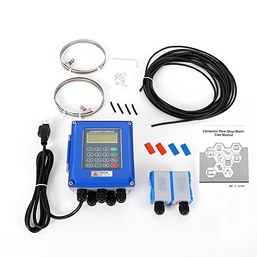 Ultrasonic Liquid Flow Meter with Clamp-on Transducers