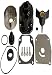 Sierra International 18-3454 Marine Water Pump Kit for Johnson and Evinrude Outboard Motor