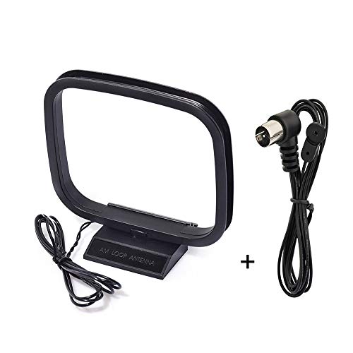 Superbat AM FM Antenna Kit, FM Radio Antenna & AM Loop Antenna