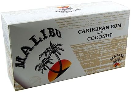 Malibu Coconut Rum 5cl Miniature - 12 Pack