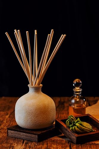 BLUEME-Bundle-Nostalgia-Bergamot-Musk-1691-Fl-Oz-Wellness-Diffuser-Oil-Refill-Contains-Essential-Oil-Sustainable-Hand-Finished-Premium-Luxury-Ceramic-Natural-Rattan-Reeds BLUEME Bundle Nostalgia Bergamot Musk 1691 Fl Oz Wellness Diffuser Oil Refill Contains Essential Oil Sustainable Hand Finished Premium Luxury Ceramic Natural Rattan Reeds