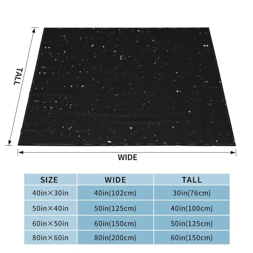 Couverture douce flanelle noire design chic à paillettes pour lit