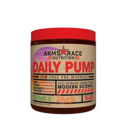 Arms Race Nutrition Daily Pump Stim-Free Pre-Workout - Venice Beach