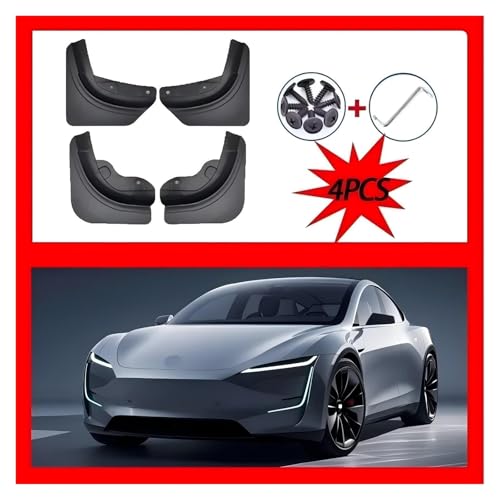 Guardabarros de coche Tesla Model Y Launch 2025: protectores contra salpicaduras 2