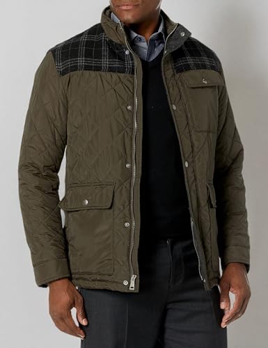 Cole Haan Men's 29 1/2" Mix Media Diamond Quilted2