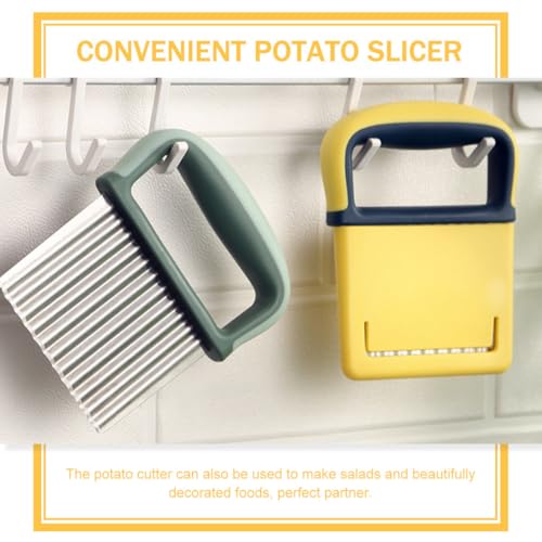 Cortador de papas ondulado y cortador de verduras 2 piezas miniatura 7