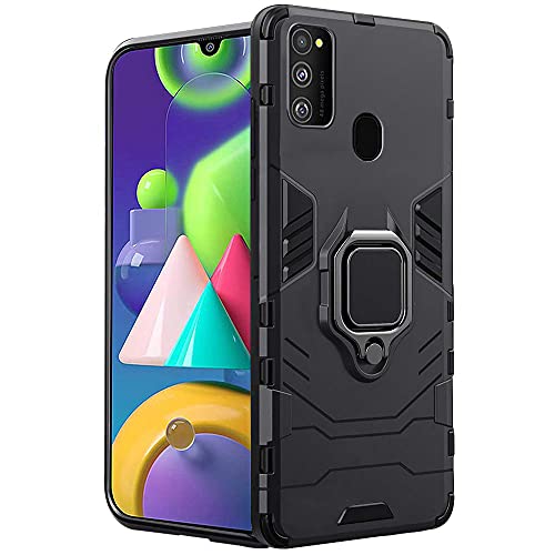 Image of TheGiftKart Back Cover for Samsung Galaxy M21 / M21 2021 Edition / M30s (Black)