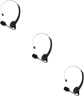 FAVOMOTO 3 Pcs Fone De Ouvido Microfone Microfone Profissional Pro Microfone Fone De Ouvido Para Computador Fones De Ouvido Sem Fio Para Estudo On-Line Fone De Ouvido Gancho Microfone