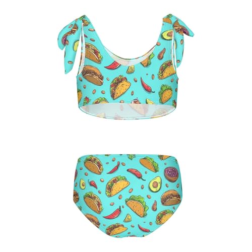 Image of Boccsty Summer Girls Swimsuits Kids Bikini Sets 2 Pcs Bathing Suit for 3T-12T