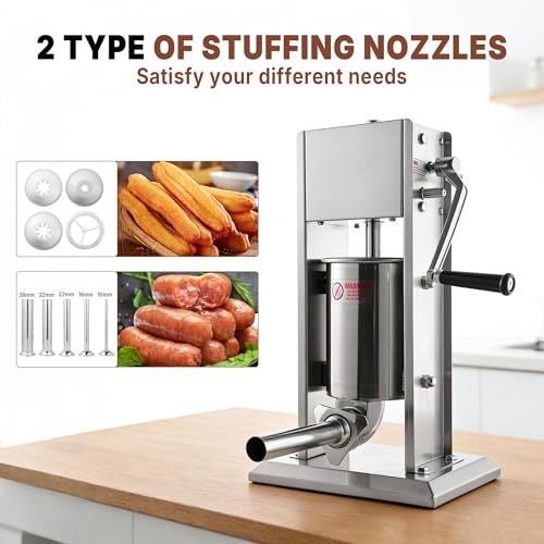 Commercial Sausage Stuffer Vertical Design