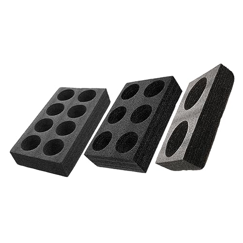 Luxshiny 3Pcs Drink Carrier Tray Cold Hot Beverages Holder for Takeout Secure Packing for Milk Tea Coffee and Soft Drinks for Restaurants Cafes