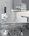 2-in-1-Ladestation mit Wandstecker für Kabelloses Laden, Geeignet für Oral-B Pro/iO-Serie/D, mit 2 Zahnbürstenhaltern, IPX6-wasserdicht