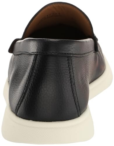 BOSS Men's Leather Slip on Loafers with Pop Sole3