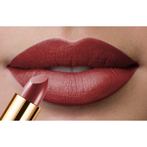 Image of Biotique Natural Makeup Diva Pout Lipstick, Wine Love (Matte)