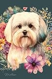  Maltese Password Book: Cute Maltese Puppy Dog Internet Address and Password Organizer with Alphabetical Tabs and Index