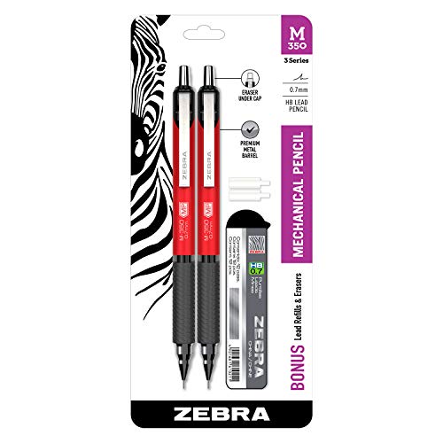 Porte-mine Zebra M-350 rechargeable avec gomme intégrée