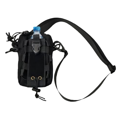 Correa de hidratación – Soporte ajustable para botellas de agua, bolsa para botellas de aire libre con correa, bolsa para bebidas ligeras, bolsa para correr, bolsa de viaje, funda deportiva