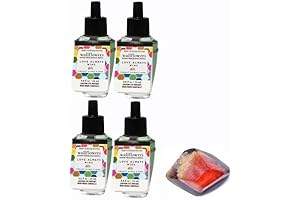 Bath & Body Works 4 Pack Wallflowers Fragrance Refills and Stone Soap Love Always Wins