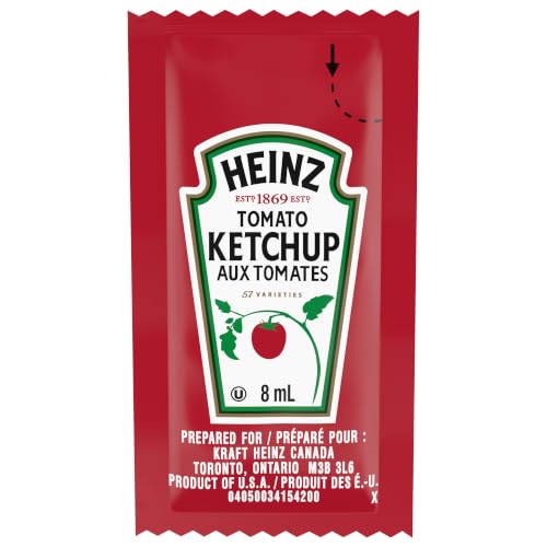 Heinz Tomato Ketchup (1000 x 8 ML Sachets)
