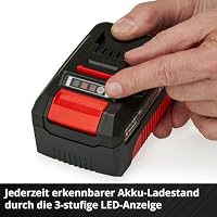 Original Einhell Akku-Twinpack PXC 18 V 4,0 Ah (2 Akkus im Set, 900 W, Power X-Change, Li-Ion, ABS, LED-Anzeige, ohne Ladegerät) – Ansicht 6