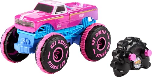 Hot Wheels Monster Trucks 1:24 Scale BARBIE RC Vehicle - vue 2
