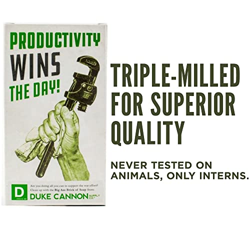Duke Cannon Limited Edition Wwii Big Ass Brick Of Soap For Men, 10Oz - Productivity (6 Pack) #TOP3