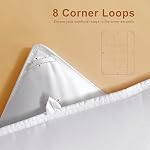 Duvet Insert King Size, Luxurious Hotel Collection Down Comforter, Ultra Soft 100% Cotton Shell, All Season Medium Warmth Couette King 106 x 90 Inch.