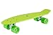 HUDORA - Kinder 12136 Retro Skateboard, zitrone grün