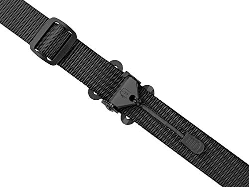 Bandoleira Tática Attach 2 Pontas Invictus Militar Airsoft (Preto)