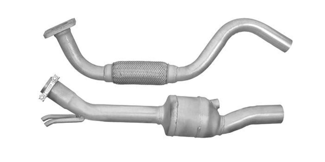 HELLA 8LE 366 054-231 Catalizzatore - Easy2Fit® Kit - Euro 3 - monopezzo - Kit con parti annesse - per es. VW CADDY II