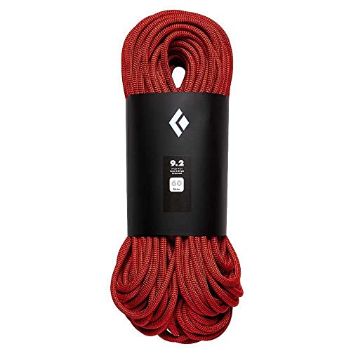 Black Diamond 9.2 Rope Climbing Rope, orange, 60m