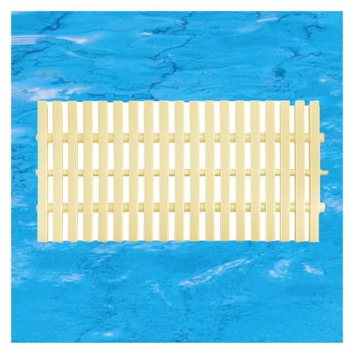 Grille de piscine à épissure : fini l'eau stagnante avec ce drainage rectangulaire ABS