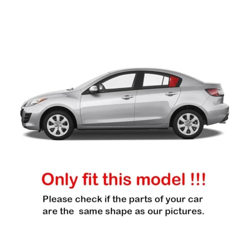 Persienne arrière Mazda 3 2009-2013 : masquez les micro-rayures de vitre