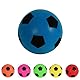 HTI Fun Sport Schaumstoff-Fußbälle | Weiche, sichere Schaumstoffbälle für Indoor & Outdoor | Langlebig, leicht & ideal für Kinder & Erwachsene | Spaß für alle Altersgruppen | 19,4 cm (1 Blau)