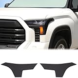 Aunginsy Front Headlight Tint Film Trim Compatible with Toyota Tundra 2022-2025 2026 Accessories, Car Front Head Lamp Panel Precut TPU Decals Decorative Sticker Wrap Overlay Protector Exterior Parts