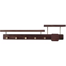 Wall Hanger Hook Coat Hooks Household Wall-Mounted Coat Rack Bedroom Living Room Corridor Suspended Coat Hook om Towel Rack with 6 Hooks Double-Layer Shelf Wall-Mounted Coat Rack