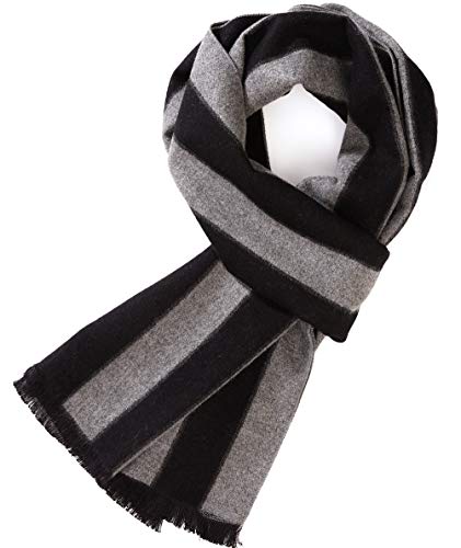 FULLRON Men Winter Scarf Soft Warm Long Scarves, Color-42, L