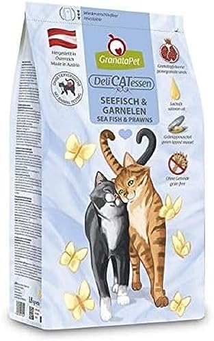 GranataPet Delicatessen drób, 1,8 kg (1 opakowanie), sucha karma dla kotów, smaczna karma dla kotów, pełnoporcjowa karma bez zbóż i bez dodatków cukru