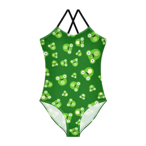 Image of Ollabaky Girls One Piece Swimsuit Bathing Suit Beachwear 3-10T