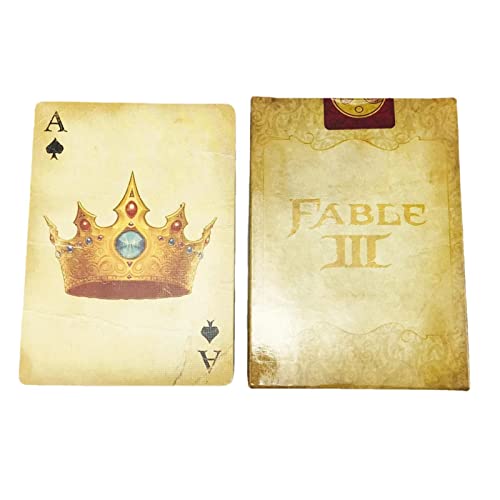 Joliy Cartes à Jouer au Poker - Jeux de Cartes rétro | Jeu de Cartes Gods and Ghosts Édition limitée Jeu de Cartes à Jouer de Bonne qualité pour Adultes Cover