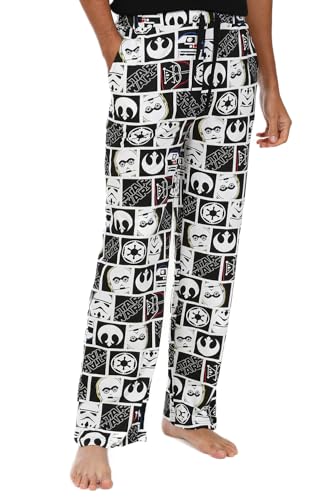 Star Wars Mens Lounge Pants Cotton Pyjama Bottoms (Medium)