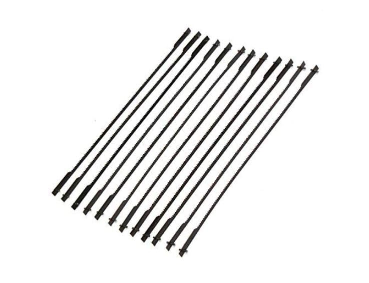 Ramley Products® 12pcs Scroll Saw Blades | 5 Inch 125mm Pinned Blades for Woodworking | Ideal for DIY Crafts | Perfect for Wood Cutting & Power Tool Accessories | Suitable for Scroll Saw Machines
