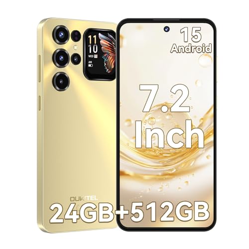 OUKITEL C68 Plus Smartphone Android 15, Gemini AI Cellulare, 24GB+512GB/1TB,
